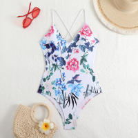 Bañador de Una Pieza 2025 Bikini Ajustable con Estampado Digital Trajes de Baño Sexys Adelgazantes - details 6