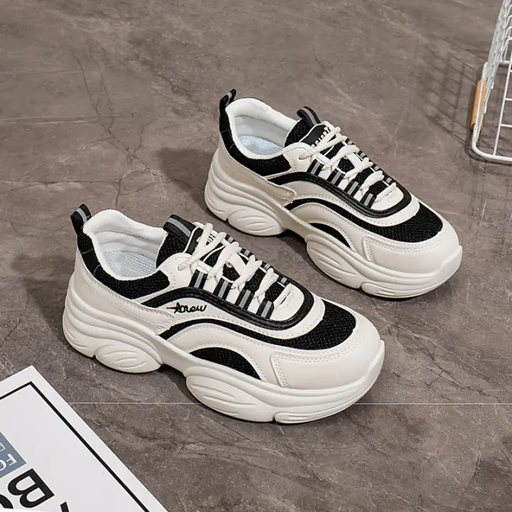 Zapatillas de Mesa Trench para Mujer verano 2025 Estilo Coreano Transpirable Tejido de Vuelo - 1