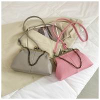 Nueva Bolsa de Concha 2025 Patrón de Lichi, Clip de Cadena, Bolso de Mano para Mujeres Sencillas - details 49