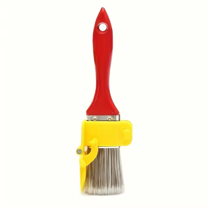 Separador de Color para recorte de pintura, cepillo de pintura para techo y pared interior, herramienta de cepillo de rodillo de lana de imitación con borde cerrado de esquina, 1 ud. - 1