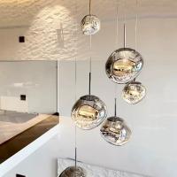 Lámpara colgante de cristal moderna nordic chandelier, luz de comedor , luz colgante de techo simple , luces de barra de bar de isla de cocina - details 2