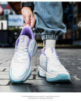 Nueva pareja de zapatillas deportivas de media ayuda, resistentes al desgaste, para baloncesto. - details 10