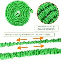 Manguera de Jardín Extensible, drenaje Flexible con Boquilla de 7 Funciones - details 0