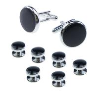 Conjuntos de alfileres de gemelos para hombre, accesorios clásicos para camisas de frac, bodas y fiestas de negocios, broches, collares, regalos - details 1