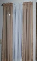 Cortina Lisa para puerta o pared sin anillo (Suksukan), 70x58 pulgadas - details 0
