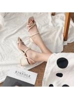 Elegantes Sandalias de Mujer con Tacones Cuadrados Zapatillas de Verano Moda 2025 - details 14