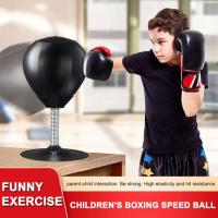 Bola de boxeo de escritorio de PU para aliviar el estrés, bolsa de boxeo de entrenamiento de velocidad de lucha, Muay Tai MMA - details 1