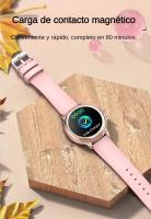 2024 Reloj Inteligente Mujer, Rastreador de Actividad Física, Monitor de Salud para Frecuencia Cardíaca, Oxígeno en Sangre y Sueño, Pantalla de 1.2 '' Reloj Inteligente de Fitness para Android iPhone, IP67 Impermeable, Correas Dobles - Acero y Silicona - details 14