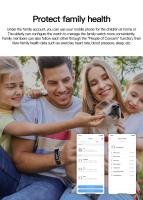 Reloj inteligente C60, Smartwatch con Bluetooth, llamadas, detección de frecuencia cardíaca, ajuste de brillo, batería baja, recordatorio de Modo deportivo, novedad de 2024 - details 12