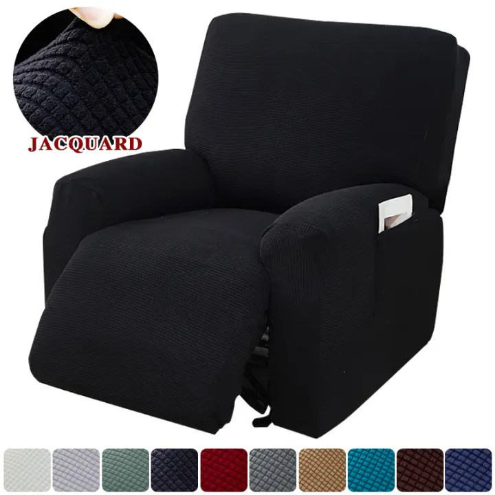 MOV-DUDUME Funda elástica de Jacquard para sofá reclinable, cubierta protectora para sillón perezoso, decoración del hogar - 1