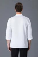 Uniforme de Chef para hombre, chaqueta para cocinar, camisa de cocina, camarera, servicio de comida rápida, Hotel, olla caliente, tienda de pasteles, abrigo con logo personalizado - details 2