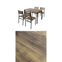 Conjunto Mesa Alta de Bar y 4 Taburetes Muebles Bar Comedor ES (OGT15-N) - details 13