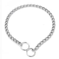 Collar de cadena de serpiente para mascotas, Gargantilla ajustable de acero inoxidable para entrenamiento de perros, Bulldog - details 5