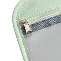 Bolsa de artículos de tocador separada en seco y húmedo de gran capacidad, bolsa de cosméticos grande impermeable desmontable, bolsa colgante plegable - details 3