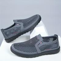 Zapatos casuales sin cordones para hombre, antideslizantes, transpirables, para todas las estaciones, caminar al aire libre, acampar, pescar, todas las estaciones, cómodos y duraderos - details 4