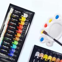 Juego de pintura para tela (12-24 colores) - 12 ml cada uno Resistente al lavado · Zapatos/Ropa de bricolaje - details 2