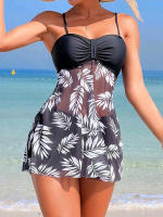 Conjunto estampado mujer, bañador sexy de 2 piezas para playa y piscina, 2024 - details 2