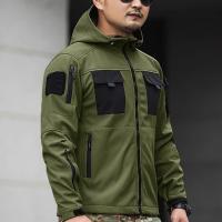 Chaqueta de Moto Táctica de Piel de Tiburón Abrigo de Invierno Impermeable, Cálido, Multipolquera para Hombres Ideal para Salir de Casa - details 25