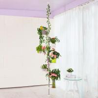 Soporte de Metal Decorativo con 7 Niveles Macetas de Flores Exhibitivas ajustables en altura - details 3
