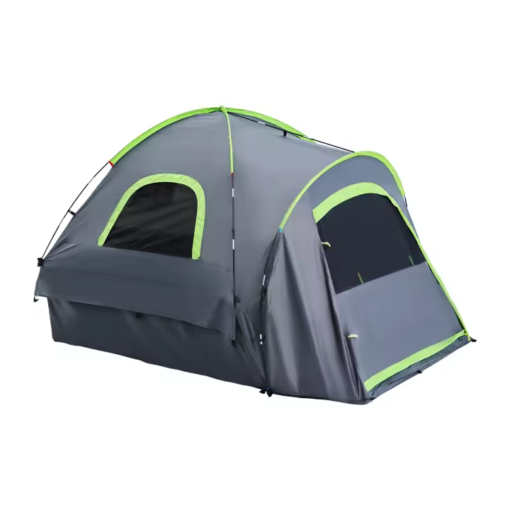 SucceBuy Tienda de campaña para camioneta, Tiendas de campaña para Camiones de 5.0 a 5.2 pies para Acampar, Tienda de Cama para Camión para Dormir para 2-3 Personas PU2000mm Impermeable - 1