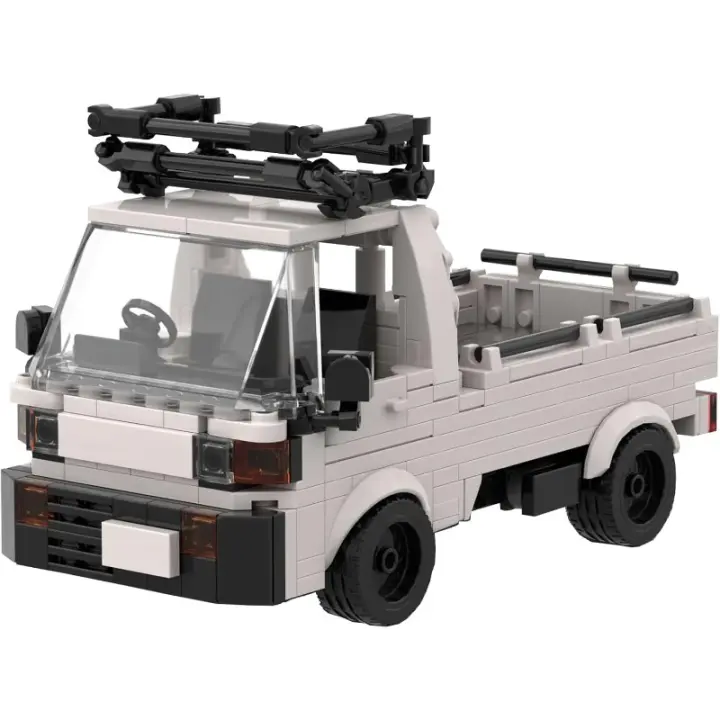 Bloques de construcción MOC de camión de coches de ciudad, juegos de construcción de bloques de vehículos de ciudad, juguetes, coches de carreras de ciudad, ladrillos de construcción DIY para niños y adultos-354PCS - 1