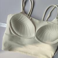 Sujetador deportivo integrado con tirantes, sujetador estilo chaleco de belleza que absorbe los golpes para mujer, traje de yoga para correr y Pilates - details 3