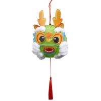 Linterna portátil china de dibujos animados, lámpara de papel de mano de conejo tradicional, bendición, linterna LED hecha a mano, juguetes para guardería - details 11