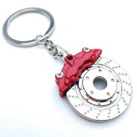 LLavero de metal para coche, colgante de cubo de engranaje turbo, amortiguador de disco de freno, regalo creativo - details 6