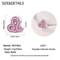 Dijes CláSicos Originales, Plata De Ley 100%, Con Las 12 Constelaciones De Aries Y Piscis, Aptos Para Pulseras De 3 Mm, JoyeríA Artesanal Para Mujer, Regalo De Fiesta De CumpleañOs - details 24