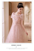 Elegante Vestido de Gala de Estilo Francés Alta Gama 2025 Perfecto para Banquetes, Cumpleaños, Bodas Moda para Mujeres - details 0