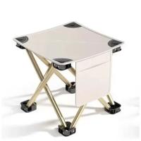 Taburete plegable al aire libre, silla de Camping súper ligera portátil, silla plegable, banco de pesca - details 0