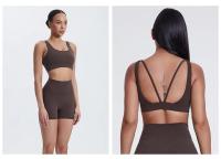 SHINBENE-sujetadores deportivos básicos acolchados, camiseta sin mangas Sexy con espalda de impacto medio, sujetador de entrenamiento para Yoga - details 16