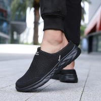 Zapatos de Malla Transpirable para Hombres en Verano Zapatillas Casuales de Gran Tamaño con Suela Suave y Diseño Hueco - details 13