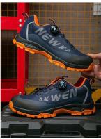Zapatos Universales de Seguridad para Hombres Cabeza de Acero, A Prueba de Golpes, Antideslizantes, Hebilla Giratoria, Resistentes al Desgaste - details 34