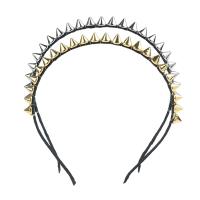Diadema con tachuelas y pinchos de rock, joyería de regalo para mujer, diadema con remaches y pinzas para el cabello, nueva y cautivadora - details 2