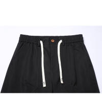 CHAIFENKO Pantalones de Sudor para Hombres Cómodos, Versátiles, Transpirables para Primavera/Verano 21 Tela de Poliéster, Largo al Tobillo - details 7