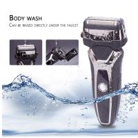 Afeitadora eléctrica recargable en seco y húmedo para hombres, recortadora de barba, maquinilla de afeitar para el cuidado facial - details 7