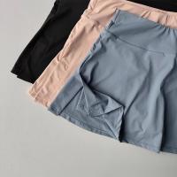 Falda Deportiva de Yoga de Cintura Alta con Doble Capa Nylon Exterior, Abrigo de Nylon Interior - details 8