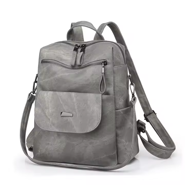 Mochipa Antirobo Impermeable para Mujer, Bolso de Cuero PU, Bolso informal, Gran para Viaje, Trabajo y Escuela - 1