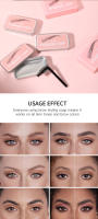 Maquillaje Bvg Juego de crema para cejas Crema transparente e impermeable para decoración de cejas Jabón para cejas - details 5