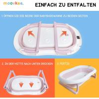 Bañera Plegable para Bebé de 80cm con Soporte Bañera de Bebé con Termómetro - details 33