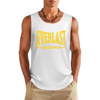 Camisetas sin mangas con estampado 3D para hombre, camisetas de gimnasio transpirables de secado rápido, camiseta informal sin mangas con cuello redondo, chaleco deportivo para Fitness al aire libre - details 2