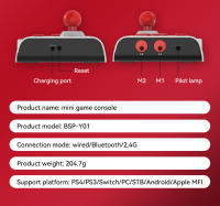 -mando con cable compatible con Bluetooth, consola de juegos Arcade con conexión 2,4G, Rocker para PS3-PS4, Switch, PC, Android e iOS - details 17
