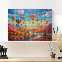 Pintura de Paisaje en Estilo Moderno RUOPOTY con Bordado de Diamantes 5d Decoración para el Hogar Arte y Manualidades para Todas las Estaciones Paquete Enrollado - details 1