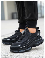 Rotating Button New Safety Shoes Men Anti-smash Anti-puncture Work Shoes Fashion Men Sport Shoes Security Protective Boots Men - details 19