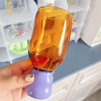 Taza de borosilicato de color, forma curva en S, vidrio resistente al calor, colas de vino, café, taza de agua helada - details 6