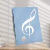 Carpeta de partituras de música multicapa Flexible, carpeta de partituras de música de Piano grabable de 40 páginas, desmontable, se adapta al tamaño de letra - details 21