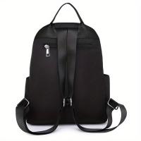 Mochila Vintage Gran Capacidad para Mujer - Bolso Casual de Nylon Ligero, Correas Ajustables, Cierre de Cremallera - details 22