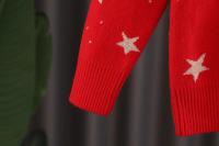 2025 Ins nuevos suéteres de invierno para niñas suéter de estrella prendas de punto ropa para niños - details 7