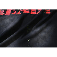 Camisetas de Verano Casuales para Hombres de Algodón Puro Cuello Redondo, Manga Corta, Impresión de Logotipo, Moda Deportiva y Ropa - details 11